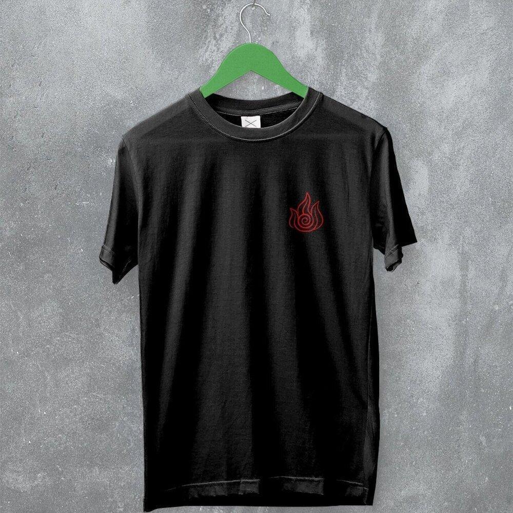 Avatar The Last Airbender Fire Element Anime Cartoon Series Graphic Art TShirt